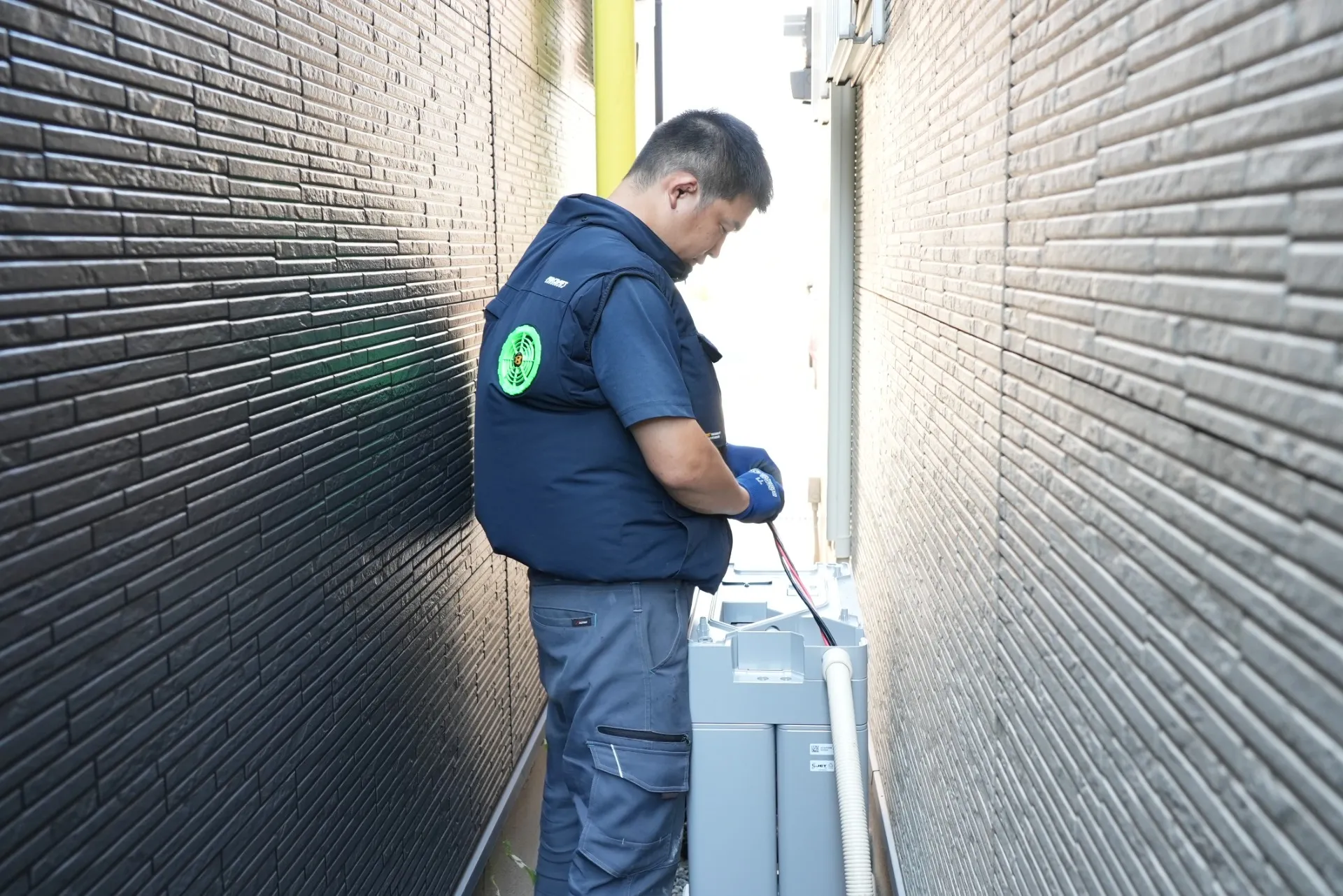 お客様の家を傷つけない丁寧な搬入